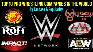 Top 10 Pro Wrestling Companies in the World By Popularity & Fanbase // Wrestling Tamil Network