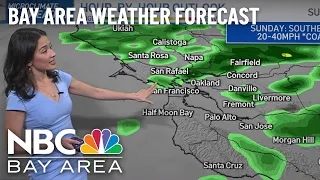 Bay Area Forecast: Heavier Rain Ahead