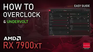 How to Overclock & Undervolt RX 7900 XT | ADRENALIN 2024 Easy Tutorial