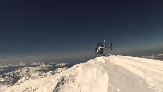 Mont Blanc 7.05.2015 Gendarmerie on top