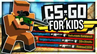 COUNTER-STRIKE KIDS EDITION (KRUNKER CS:GO)