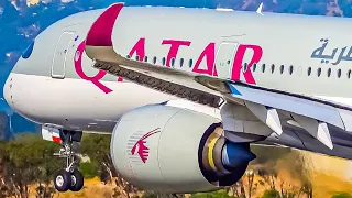 25 MINUTES of GREAT Adelaide Airport Plane Spotting | A350 A330 A320 B737