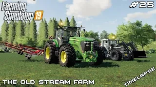 Doing hay with Fendt and Deere | Animals on The Old Stream Farm | Farming Simulator 19 | Episode 25