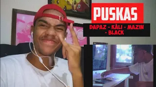 PUSKAS - DaPaz - Káli - Mazin - Black (Prod. A Banca Rec) - REACT TRANKS