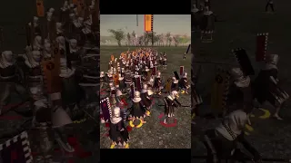 Total War: SHOGUN 2 1vs1: Marathon Monks vs Naginata Warrior Monks