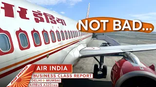 AIR INDIA A320 Business Class 🇮🇳【4K Trip Report Delhi to Mumbai】Better Than Long Haul!