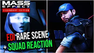 Mass Effect Legendary Edition: EDI Malfunctions (Every Squadmember reacts)