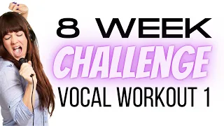 Female Vocal Workout 1/8 - Weekly Singing Exercises