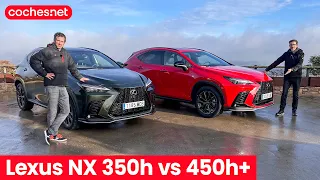 LEXUS NX 350h vs 450h+ ¿Híbrido o Enchufable? SUV 2023 | Prueba / Test / Review en español