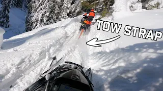 How Many Sleds Will Get Towed Out