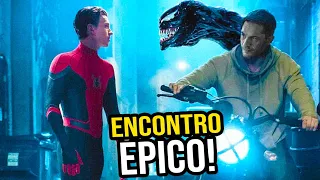 INCRÍVEL! Venom Conhecendo o Homem-Aranha de Tom Holland