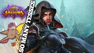 How Many Tesses Does it Take to Kill Warrior? | Firebat Hearthstone ft. Purple | Rise of Shadows