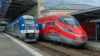 Trains en gare de Lyon Perrache