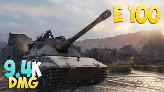 E 100 - 5 Kills 9.4K DMG - Almost 10k! - World Of Tanks