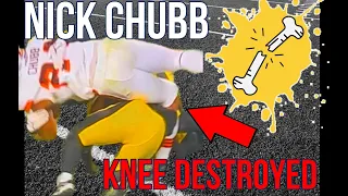 NICK CHUBB CATASTROPHIC KNEE INJURY: DOCTOR REACTS