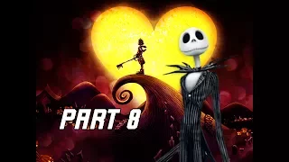 Kingdom Hearts 1.5 Walkthrough Part 8 - Jack Skellington & Halloween Town (PS4 Let's Play)