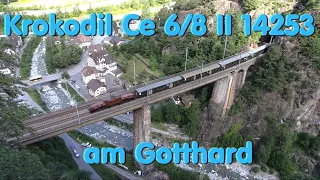 Krokodil am Gotthard