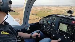 Landing a Tecnam P2002 Sierra