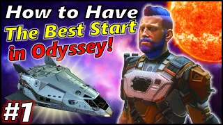 How You Can Have 🔥 The Best Start 🔥 in Elite Dangerous Odyssey Gameplay Beginners Guide Part 1