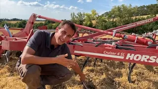 Feldexkursion 222: flache und tiefe Bodenbearbeitung nach Getreide