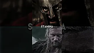 King Leonidas vs Rollo #kingleonidas #spartans #sigma #vikings #vikingsvalhalla #rollo #300