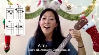 All I Want for Christmas is You // Ukulele Play-Along