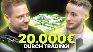 So funktioniert erfolgreiches Trading! - Yannik zahlt sich 20.000€ aus