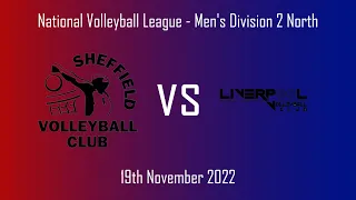 Sheffield vs Liverpool - Full Match - Home | Men's 2 North | NVL 22-23