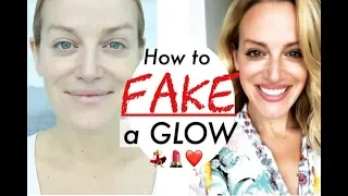 HOW TO *FAKE* A GLOW | TRACY CAMPOLI | EASY CLEAN GLOWING MAKEUP