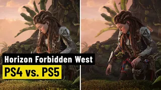Horizon Forbidden West | PS4 vs. PS5