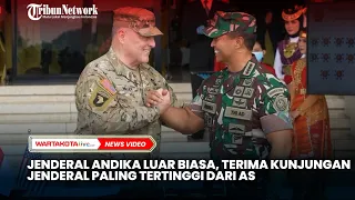 Jenderal Andika Terima Kunjungan Kehormatan Jenderal Tertinggi Dari AS