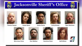 9 arrests made after drug raid at Westside homes; suspects facing felony drug charges