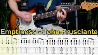 Emptiness - John Frusciante (Lesson)