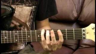 Smoke on the Water guitar melody and power chord lesson
