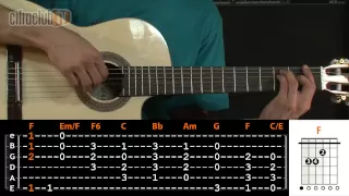 Let It Be - The Beatles (complete guitar lesson)