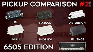 Pickup Comparison Through A 6505! (Duncan, EMG & Fishman)