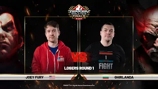 TWT2022 - Global Finals - Top 8 - Losers Round 1 - Joey Fury vs Ghirlanda