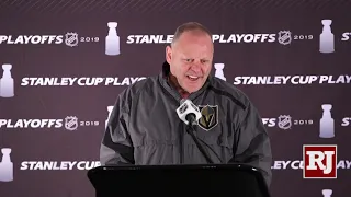 Knights' Gallant Calls DeBoer a "clown"