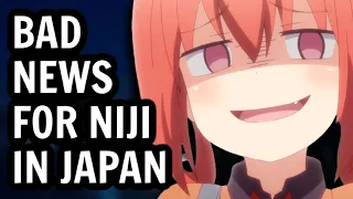 Nijisanji is getting destroyed in Japan