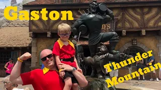 The Best Meet and Greet at the Magic Kingdom - Meeting Gaston at Disney World