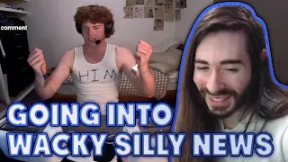 Going Over Wacky and Silly News | MoistCr1tikal