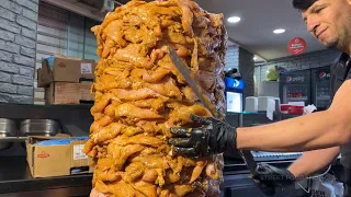 WARNING!! Don't watch if you're hungry | Wood-Fired Chicken Shawarma