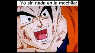 Yo sin nada en la mochila