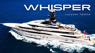 Lürssen's 122m KISMET / WHISPER Opulent Exclusive Luxury Superyacht