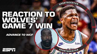 FULL REACTION: Timberwolves knock out the Nuggets in Game 7 👀 'The Wolves are STARVING!' - Perk | SC