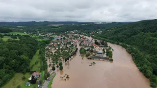 Jahrhundert Hochwasser im Sauertal 15-07-2021 #Steinheim