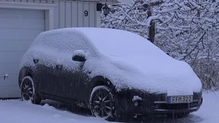 Winter driving with Nissan LEAF