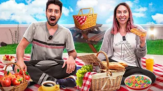 FIZEMOS UM PICNIC NA NOSSA CASA NOVA | Gabriel e Shirley 2.0