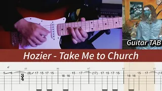 Hozier - Take Me to Church (Guitar lesson with TAB)