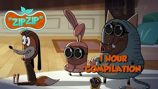 Zip Zip *1hour* Season 2 - COMPILATION HD [Official] Cartoon for kids